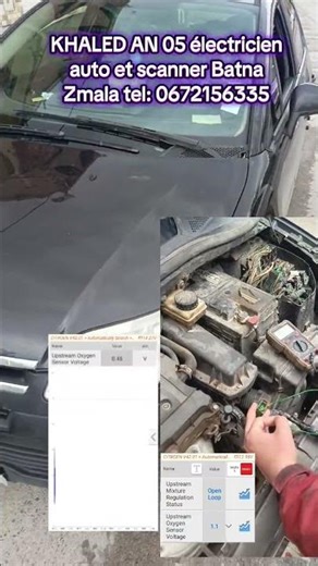 مشكلة في حساس الاوكسجين Citroen c4 scanner auto Batna Zmala tel: 0672156335#citroen #c4