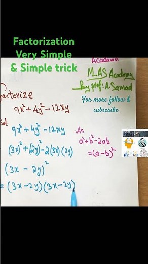 How to factorize | why to factorize | Algebra Factorization #maths #education #exam