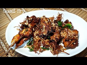 Quail Fry Recipe | കാട വറുത്തത് Recipe | Meal Tonight