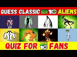 👽 Guess the Classic Ben 10 Alien Challenge! | Ben 10 Quiz Easy | Multiverse Quiz ❓