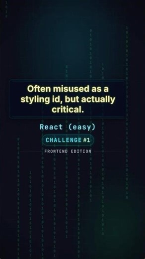 React Quiz: Can you pass quick 1% Pro test? 🧠 ⚛️ #javascript #reactjs #oddcoding #interviewtips