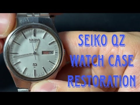 Restoring a Vintage Seiko Quartz | Case Polishing, Crystal Work & Bracelet Sizing