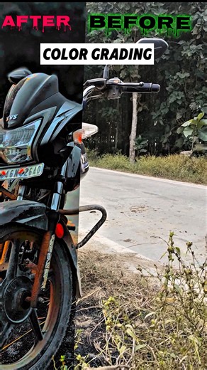 Simple Footage Ka Cinematic Look! 😍 Color Grade Before/After#shorts #reels #edit #transformation