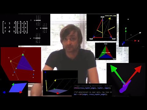 Möller Trumbore Ray Triangle Intersection Explained