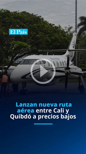 📌La aerolínea Moon Flights aterrizó en el aeropuerto Alfonso Bonilla Aragón para ofrecer una nueva ruta directa entre Cali y Quibdó, con tarifas desde los 260.000 pesos y vuelos los lunes, miércoles y viernes. Cámara y reportería: José Luis Guzmán Edición: Mario Lozada #MoonFlights #CaliQuibdó #TurismoColombia | El País Cali