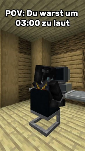 Heimlich Zocken | Minecraft #shorts