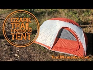 Ozark Trail 1 Person Backpacking Tent - Budget Backpacking Gear