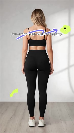 No Front Seam High Waisted Workout Leggings – Full Length Buttery Soft Yoga Pants (28
