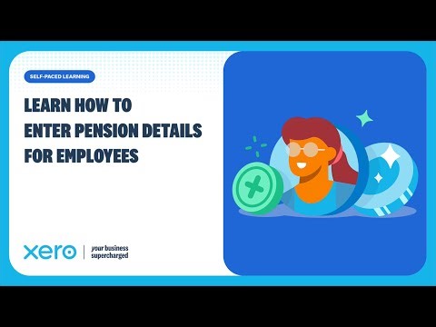 Add employee workplace pension details in Xero Payroll UK
