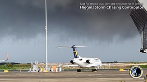 BRISBANE TORNADO: Another angle has been captured the moment a tornado impacted Brisbane Airport this morning. Thanks to Doc for his weather report. Have you captured an important weather event? Message us so we can help protect and feature your weather reports. Be storm ready by subscribing to our detailed forecast maps at https://higginsstormchasing.com/subscribe/ Media licensing available via Severe Weather Australia | Higgins Storm Chasing
