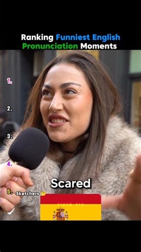 "Ranking Funniest English pronunciation Moments 😭" (Part 2)
