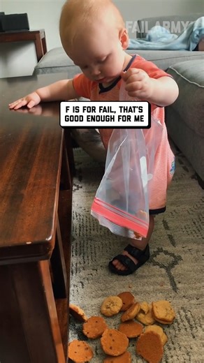 reject all cookies ✅ #mom #momlife #toddler #cookies #fail #shorts #reels | FailArmy