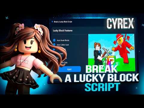 BREAK A LUCKY BLOCK SCRIPT *NO KEY* - BEST AUTO FARM LUCKY, FREEZE SAMMY, AUTO GOD & MORE!