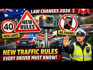 Australia Driving Law Changes 2026 🚨 | New Traffic Rules Every Driver Must Know