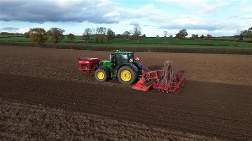 6.8K views · 60 reactions | Winter oats going in! Perfect conditions today  #agriculture #winterdrilling #oats #johndeere | Baxter’s Agriculture | Facebook