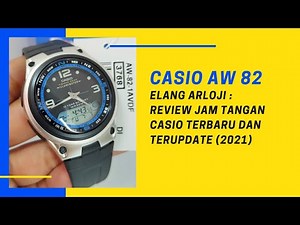 CASIO AW82 : CASIO MIRIP AW81 TAPI BULAT (2021)