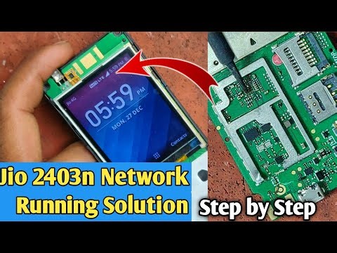 Jio Phone 2403n Network Running Problem solution #jio_network_problem
