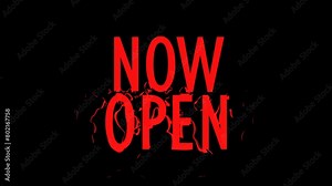 Now Open Footage. suitable for display video in store