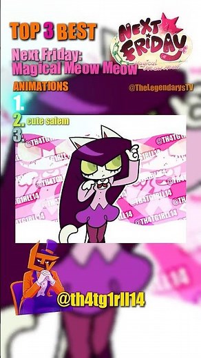 RANKING BEST NEXT FRIDAY: MAGICAL MEOW MEOW ANIMATIONS | #nextfridayfilm #nextfridaymagicalmeowmeow