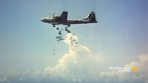 1.2M views · 10K reactions | It’s the dying days of WWII, and a fleet of US B-29s have reached their target: the Japanese city of Kobe. But before they can drop their payload, a squadron of Japanese fighters appears, ready for a fight. Air Warriors | Smithsonian Channel Aviation Nation | Facebook