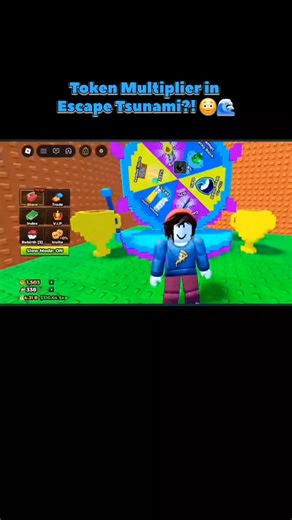 Roblox Codes For Robux | [UPDATE] Escape Tsunami Script | Brainrot Token Multiplier + OP Farm #script #fyp #roblox #escapetsunami | Instagram