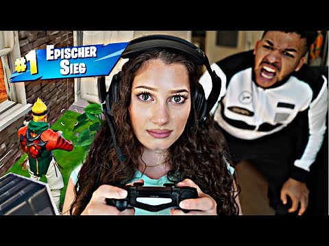 Meine FREUNDIN ist FORTNITE süchtig!😱