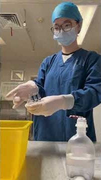 Have you ever seen how TPN bag is prepared in the icu？？？It is really stress-relieving#icu#nurse#TPN