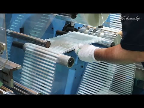 Process of Making Biodegradable Straws from Corn. Korean Factory