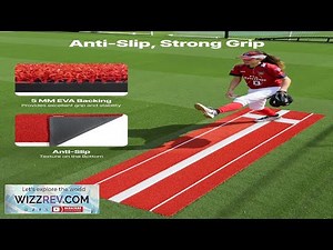 10x3ft Softball Pitching Mat Baseball Pitching Rubber Mound for Indoor Outdoor Review