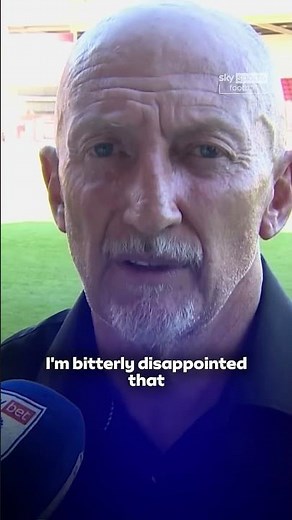 Swindon boss Ian Holloway 'disgusted' after object thrown towards Walsall goalkeeper