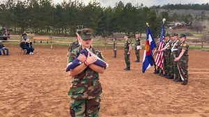 Youth members of the Rocky Mountain Young Marines recently performed a flag retirement ceremony at Stillwater Ranch in Colorado. During the dignified ceremony, flags were burned in accordance with the flag code. The flag, when it is in such condition that it is no longer a fitting emblem for display, should be destroyed in a dignified way, preferably by burning. United States Flag Code - Title 4, Section 8K #YoungMarines #FlagDay | Young Marines