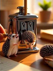 Adorable AI-Generated Hedgehog | Too Cute to Handle!