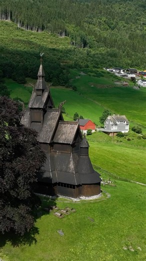 1.1K views · 411 reactions | The stave churches in Sognefjord are one of the oldest wooden buildings in the world, have you visited one of them? Who would you like to bring here?朗 #visitnorway #visitsognefjord #fjordnorway #stavechurches #sofnefjord #oldarchitecture #church #vikings | Visit Sognefjord | Facebook