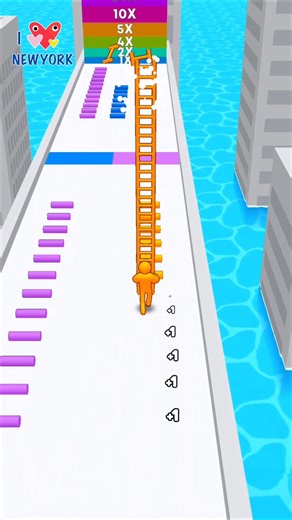 Can You Beat This Ladder 3D Challenge? 🇺🇸 Watch Till End! #shorfeed #usagame