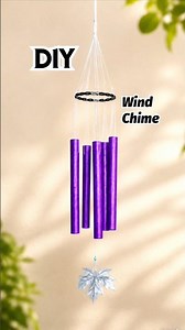 diy wind chime🎐| diy craft from waste #diy #craft #papercraft #shorts #windchime #bestoutofwaste