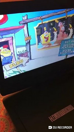 The 🚬SpongeBob Movie DVD Menu