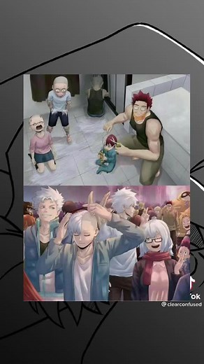 Engaging Interactions: Muscular Man and Child Scene