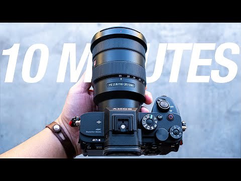 Sony A7S III - 10 MINUTE SETUP for 4K Video & Photography