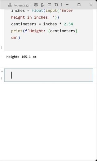 06 User Input and Unit Conversion in Python