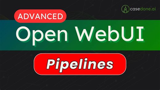Open WebUI-Pipelines with 2 coding demos, including basic data retrieval [Case D