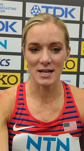 Emma Coburn shares that she's been dealing with an unfortunate hamstring injury since before USA Championships, an injury that became aggravated again leading into #WorldAthleticsChamps Coburn still fought in her prelim race in Budapest. | FloTrack