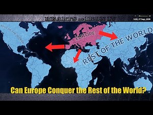 HOI4 Timelapse - Combined Europe vs The World
