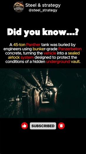 Engineers Turned a Panther Tank Into a Sealed Vault Lock | WWII Secret