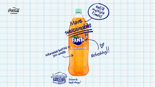 2.6K views · 163 reactions | We’re tackling packaging challenges with sustainable solutions. We customize our approach to returnable packaging for markets around the world.  In Brazil, our returnable container allows consumers to return bottles up to 25 times for cleaning and refilling. Discover more about our sustainable packaging journey: cokeurl.com/r9yhag #WorldWithoutWaste | The Coca-Cola Company | Facebook