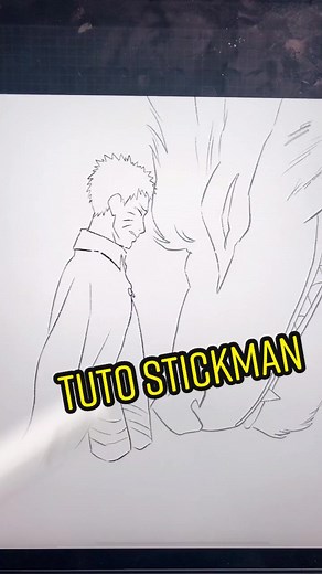 Tuto Dessin : Comment Dessiner Kurama et Naruto