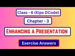 dcode class 6 lesson 3 question answer | class 6 computer chapter 3 exercise answer |decode kips