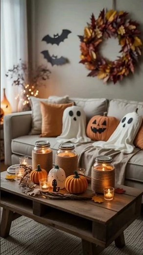 Unique Halloween Home Decor Ideas #halloween #homedecor