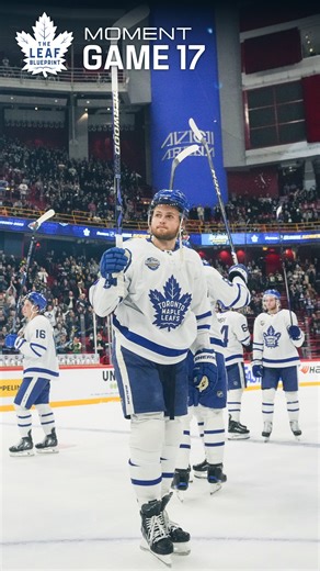 Game 17 The Leaf: Blueprint Moment | Toronto Maple Leafs