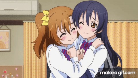 Love Live AMV [Honoka and Umi] - You're My Best Friend on Make a GIF