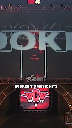 The Rock brings out a miniature version of Booker T to mock him after their match at SummerSlam. #deadlockpw #wwe #wcw #therock #bookert